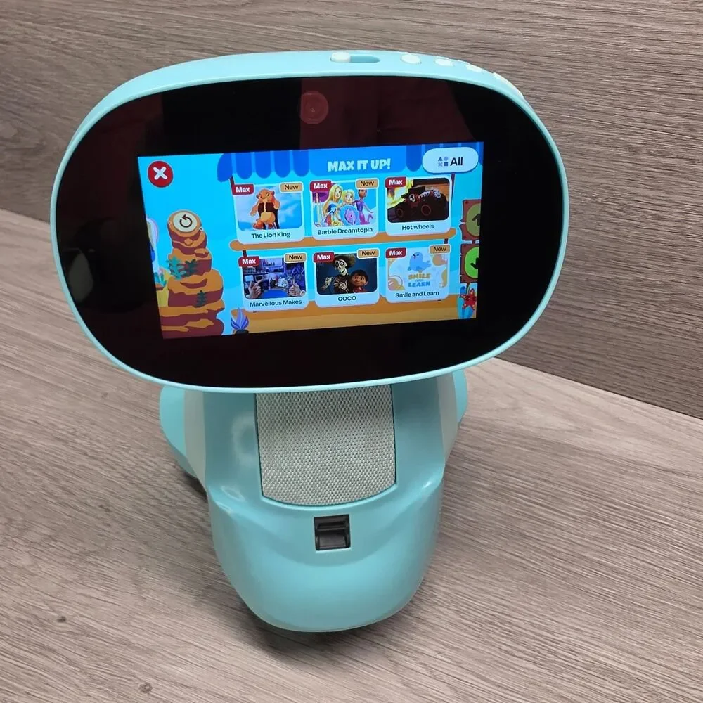 Miko 3 AI Powered Smart Robot For Kids Pixie Blue Educational STEM Companion
